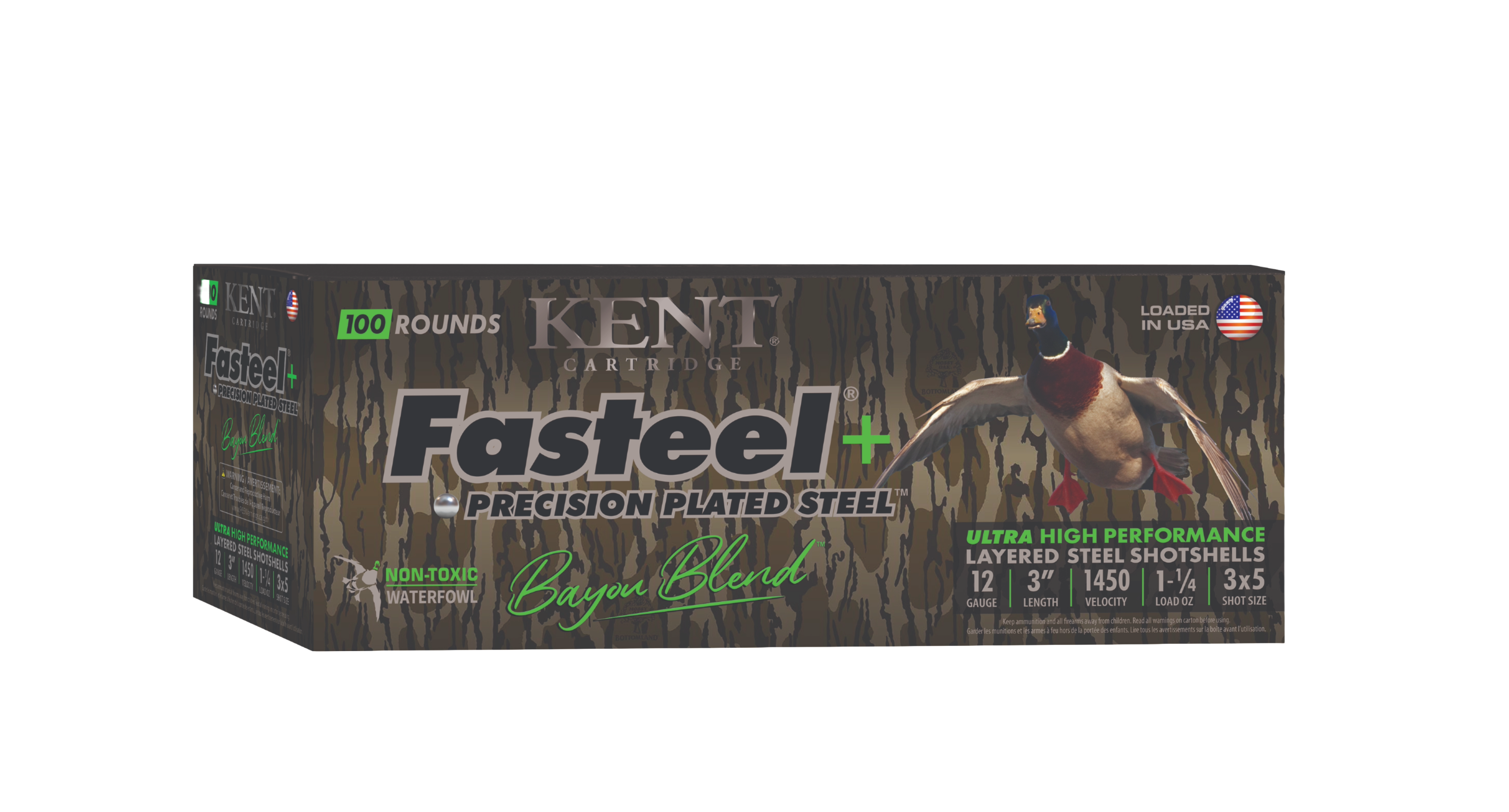 Fasteel® + Precision Plated Steel ™ Waterfowl Bayou Blend 